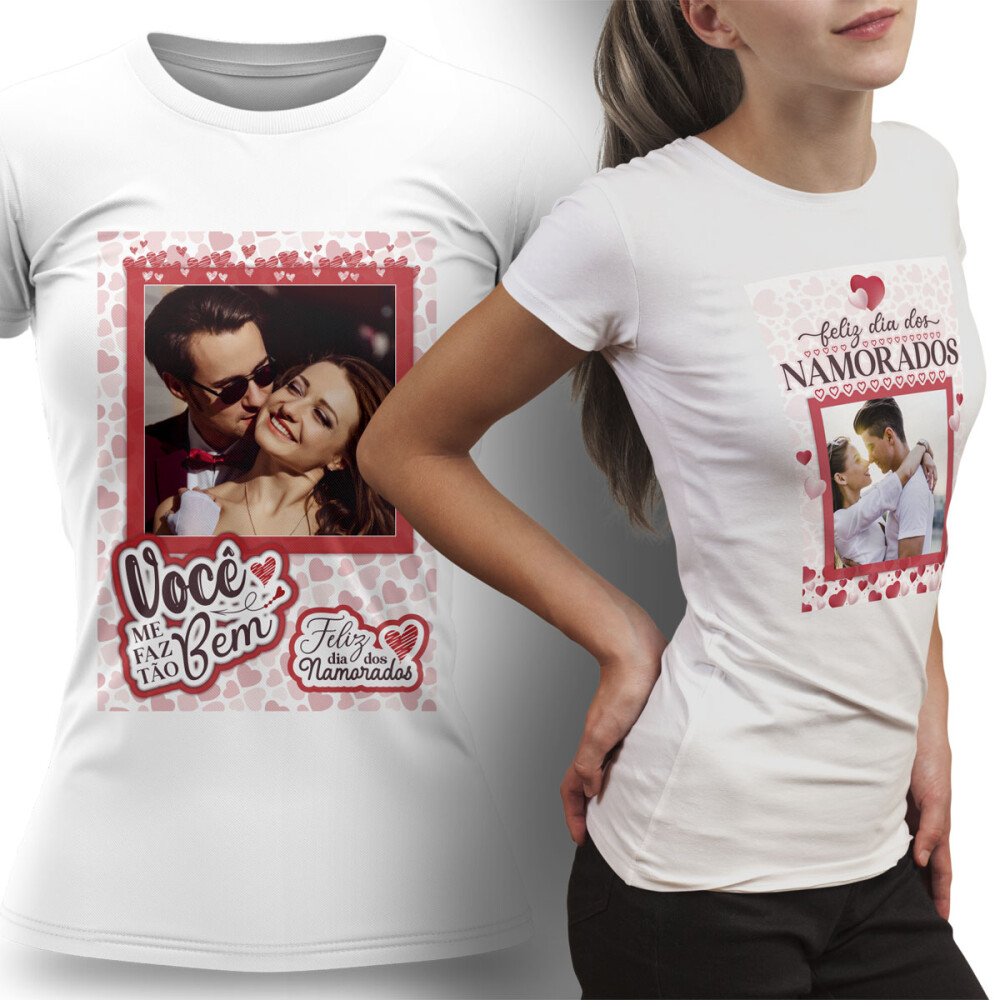 Pack Artes Namorados 2025 Estampas Sublimação Camisetas