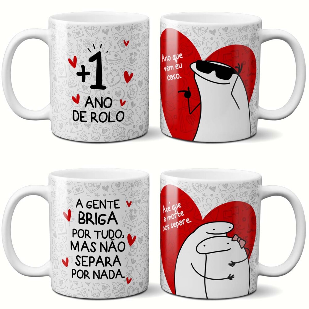 Pack Artes Flork Bento Meme Dia dos Namorados Mockups