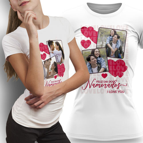 Pacote Artes Camisetas Namorados 2026 Estampas Sublimação