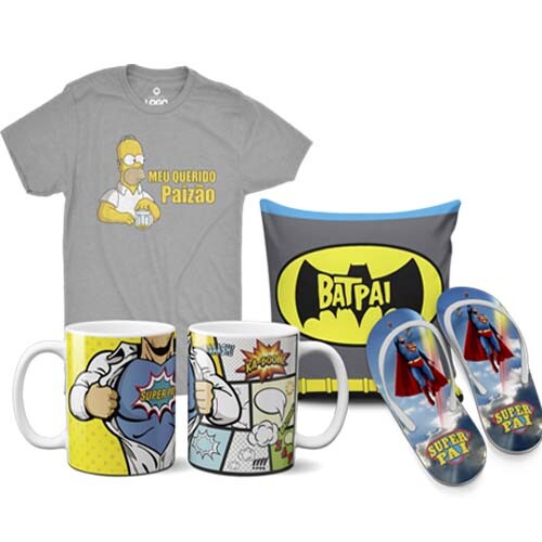 Artes Dia dos Pais Estampas Pack Estampas Sublimação