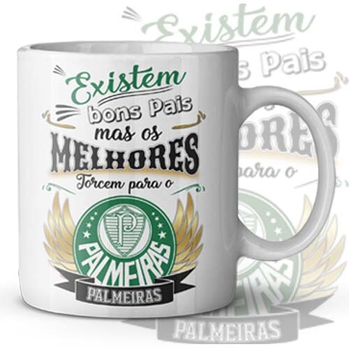 Artes Editáveis Times Canecas Dia dos Pais Sublimação