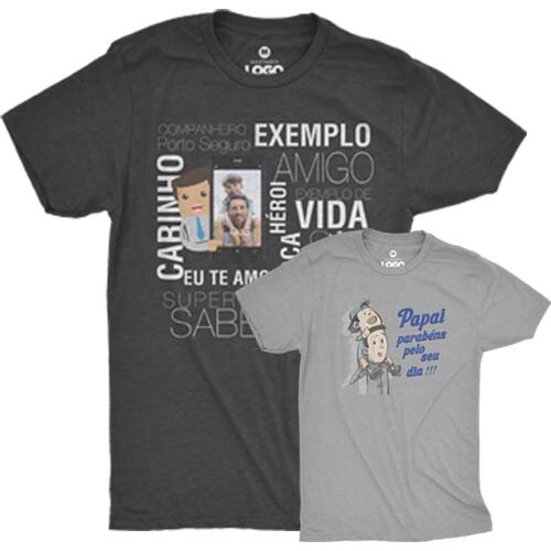Artes Vetores Camisetas Dia dos Pais Sublimação Editáveis