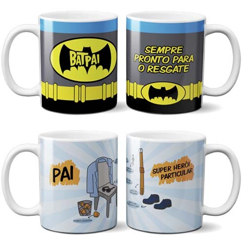 Pack 550 Estampas Sublimação Canecas Dia dos Pais Artes