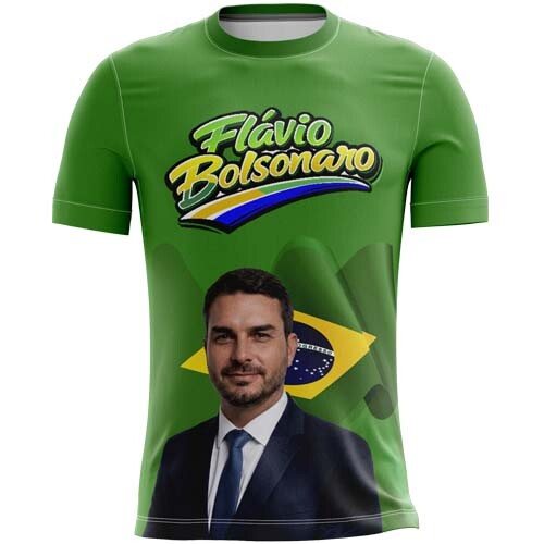 Pack Artes Flávio Bolsonaro Presidente Camisetas Sublimação 15