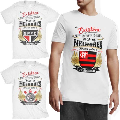 Sublimação Artes Vetorizadas Camisetas Pais Times Futebol
