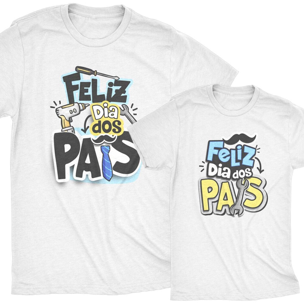 Estampas Camisetas Dia dos Pais Artes Sublimação Frases Png