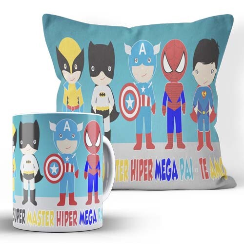 Estampas Kit Artes Canecas Dia dos Pais