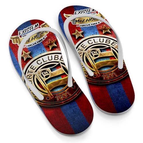 Estampas Chinelos Times Dia dos Pais Futebol Sublimação