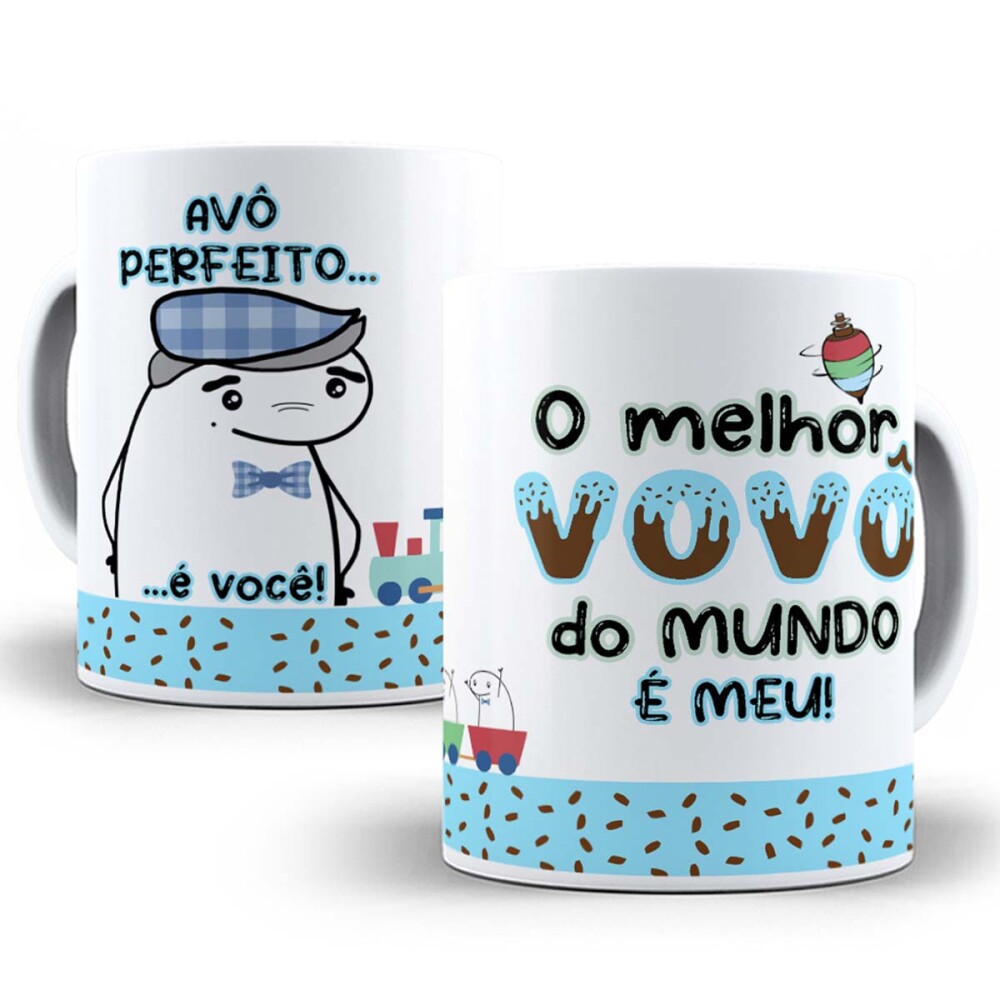 Estampas Canecas Flork Dia dos Avós 70 Artes Mockups