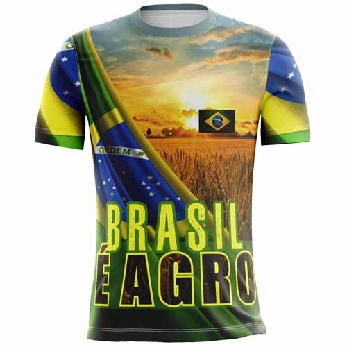 Artes Sublimação Total Camisetas Agro Mockups Agropecuária
