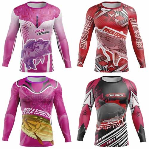 Pacote 120 Artes Camisetas Pesca Pescaria Editáveis Corel