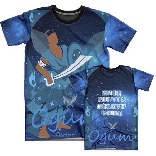Pacote Artes Umbanda Orixás Sublimação Total Camisetas Mockups