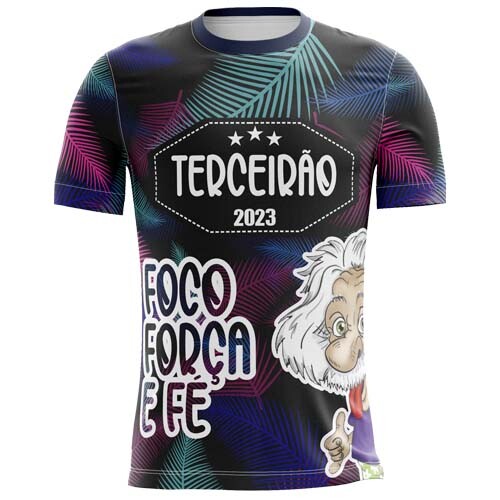 Artes Camisetas Sublimação Total Terceirão Formatura Mockups