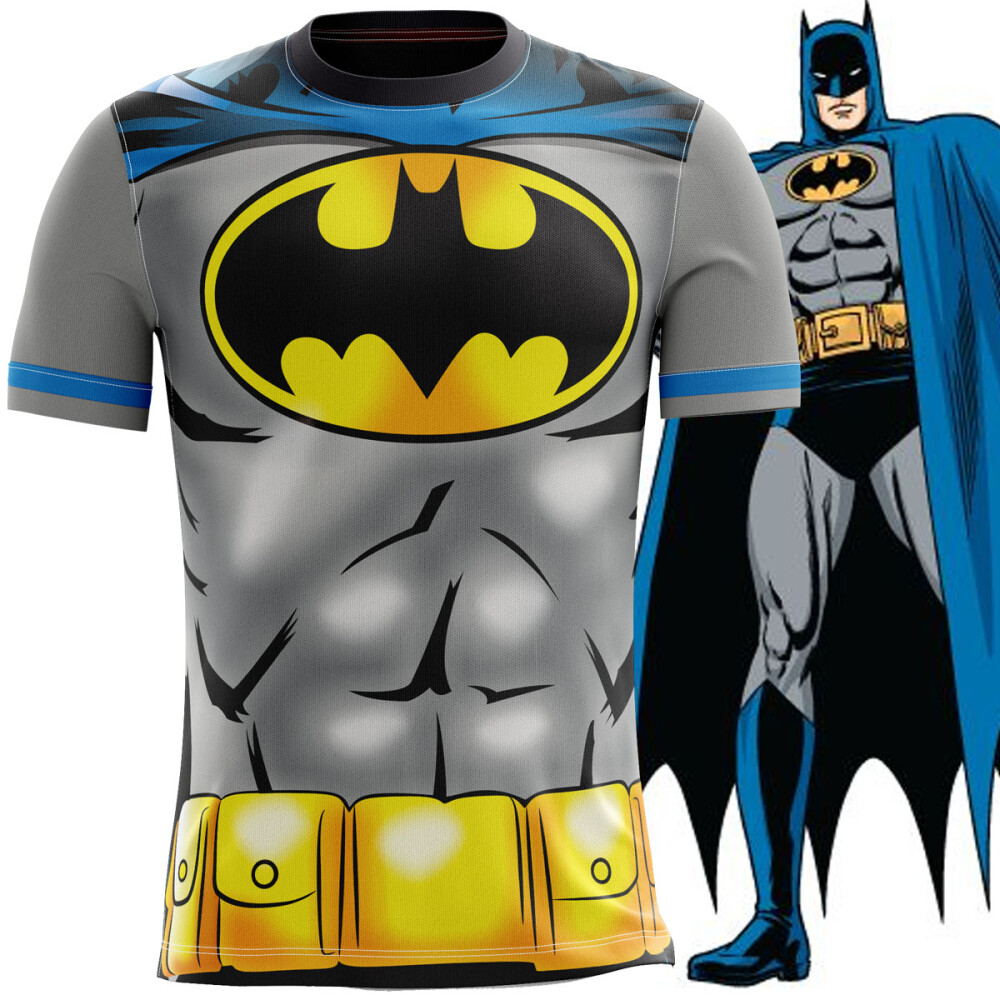 Estampas Sublimação Total Camisetas Super Heróis Mockups