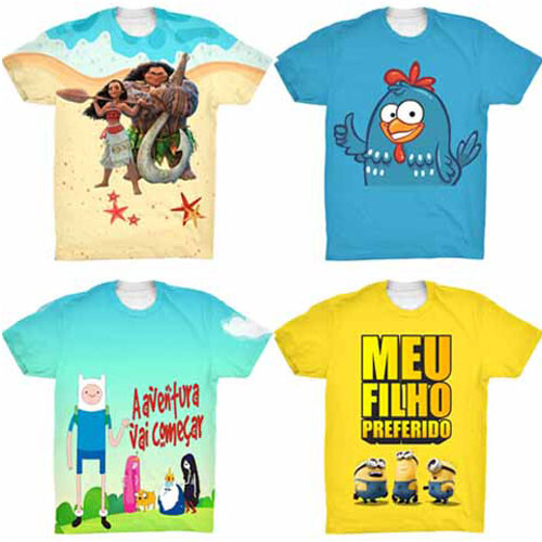 Estampas Sublimação Total Camisetas Vetores Artes Mockups