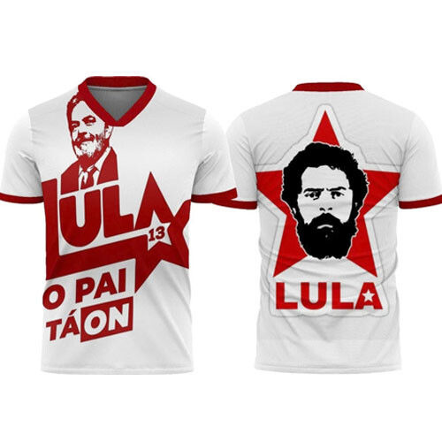 Estampas Camisetas Lula Sublimação Total Artes Mockups