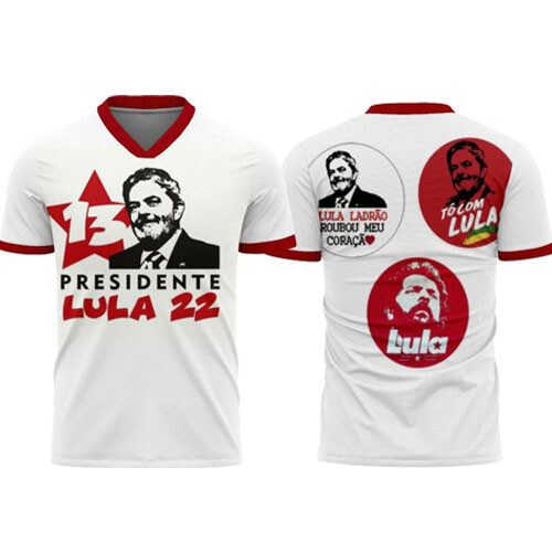 Pack Artes Estampas Lula Camisetas Sublimação Total Presidente