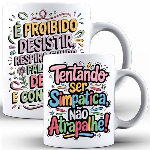 Estampas Frases Que Encantam Artes Png Sublimação Canecas