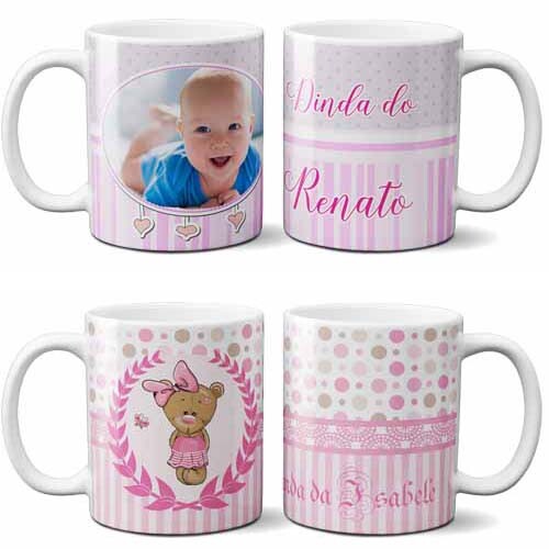 Artes Canecas Dindo Dinda Padrinho Madrinha Editáveis Sublimaç?