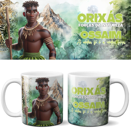 Artes Orixás Sublimação Canecas Estampas Premium Corel