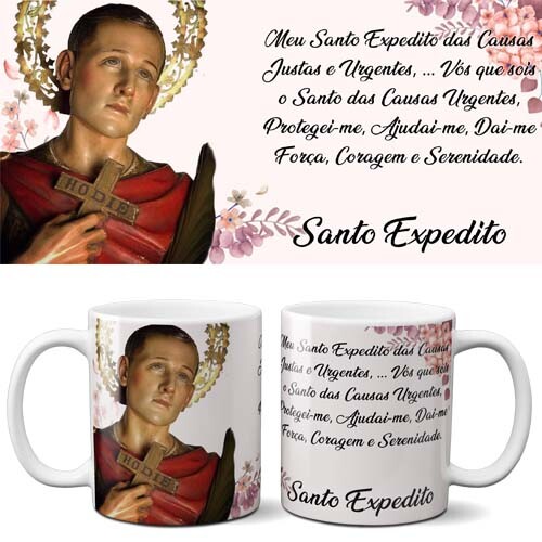 Artes Canecas Orações Religiosas Sublimação Mockups
