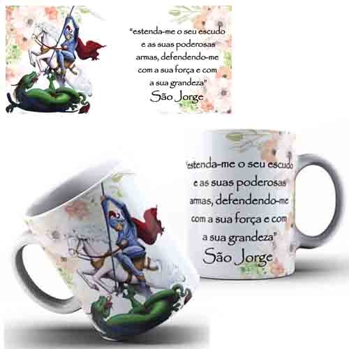 Pacote 30 Artes Editáveis Canecas Santos Católicos Mockups