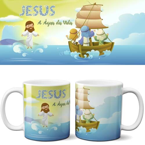 Pacote Artes Sublimação Canecas Religiosas Religião Mockups