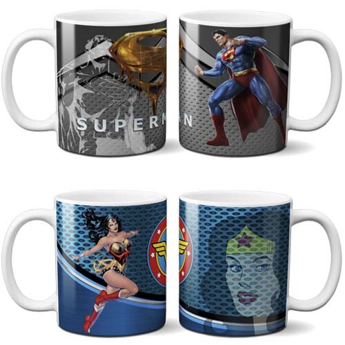 Estampas Super Heróis Editáveis Canecas Artes Sublimação