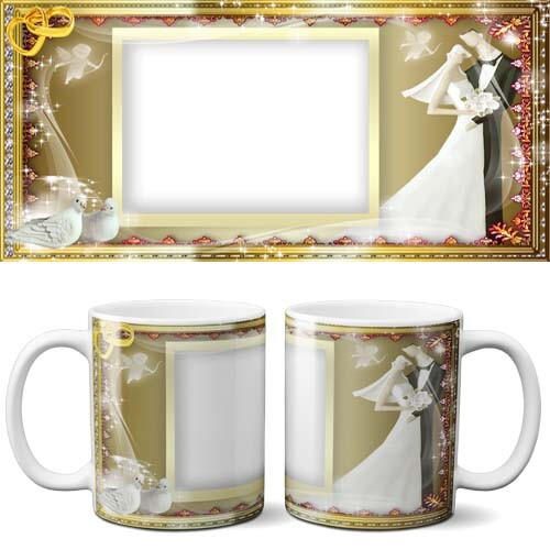 Estampas Canecas Casamento 120 Artes Png Sublimação