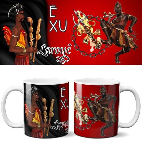 Estampas Sublimação Coleção Orixás Canecas Mockups Artes V