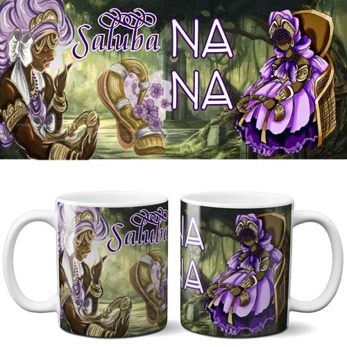 Estampas Sublimação Coleção Orixás Canecas Mockups Artes V