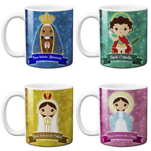 Pacote Artes Canecas Santinhos Editáveis Mockups Sublimação