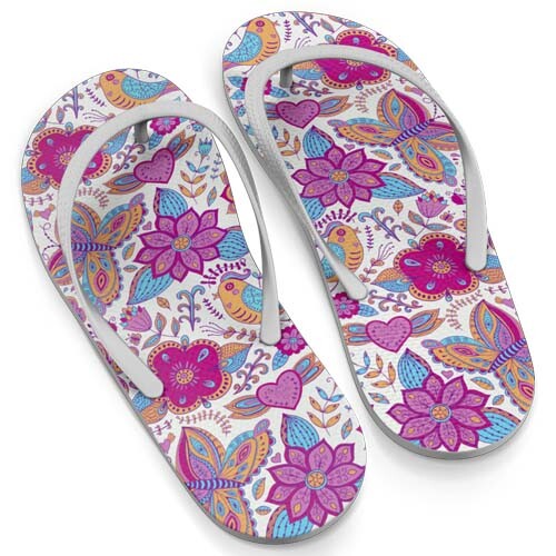 Estampas Chinelos Femininas Mulher Adulto Infantil Gabaritos