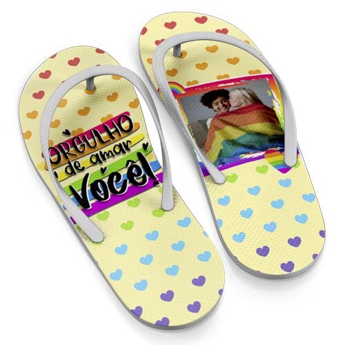 Pack 20 Artes Sublimação Chinelos Lgbt Orgulho Gay Mockups