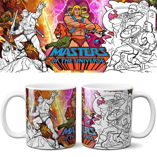 Artes Editáveis Canecas Dia das Crianças Colorir Mockups