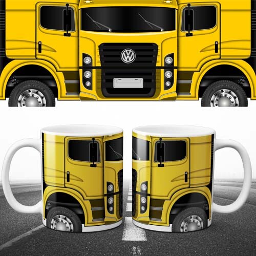 Estampas Caminhão Sublimação Canecas Mockups Artes
