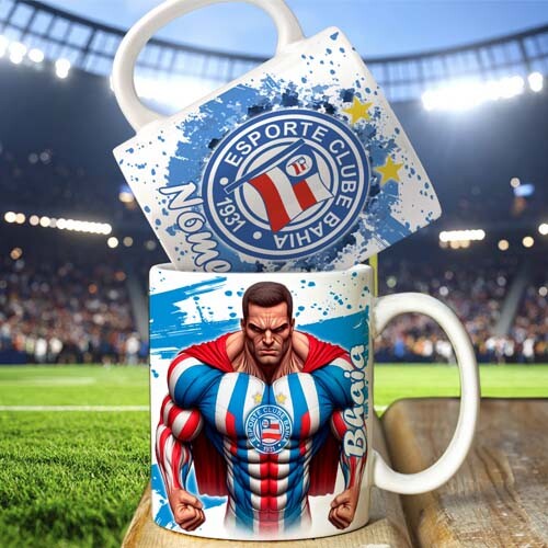 Pack Artes Canecas Times Mascotes Futebol Sublimação Vol.2