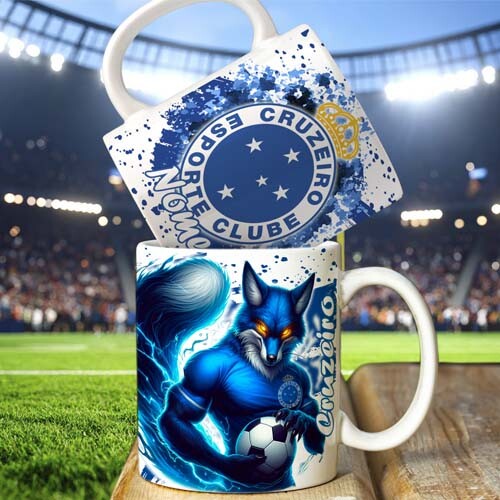 Pack Artes Canecas Times Mascotes Futebol Sublimação Vol.2