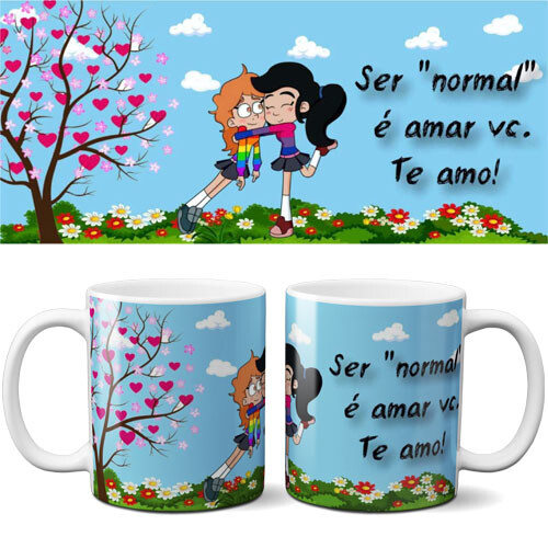 Artes Prontas Canecas Lgbt Sublimação Orgulho Gay