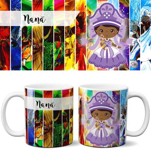 Pacote Artes Canecas Orixás Kit 2 Estampas Png Sublimação