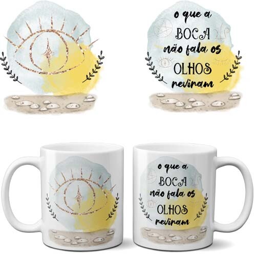 Artes Chakras Yoga Sublimação Estampas Canecas Mockups