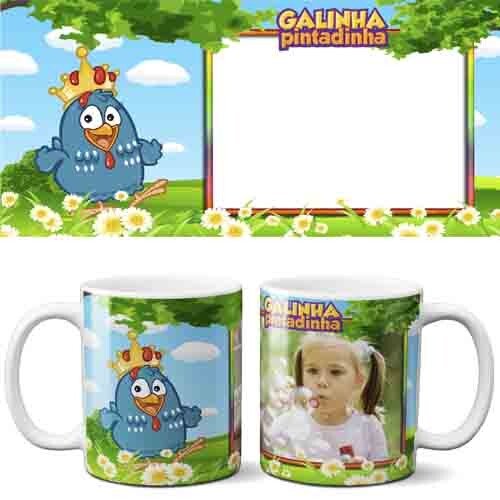 Artes Canecas Infantil 100 Estampas Png Sublimação