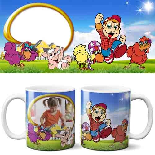 Artes Canecas Infantil 100 Estampas Png Sublimação