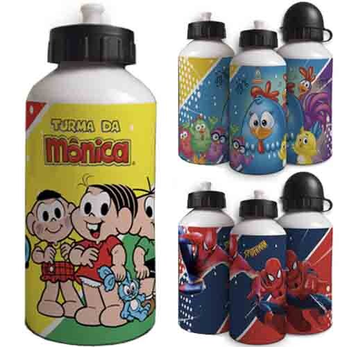 Artes Infantil Garrafinhas Squeezes 50 Estampas Sublimação