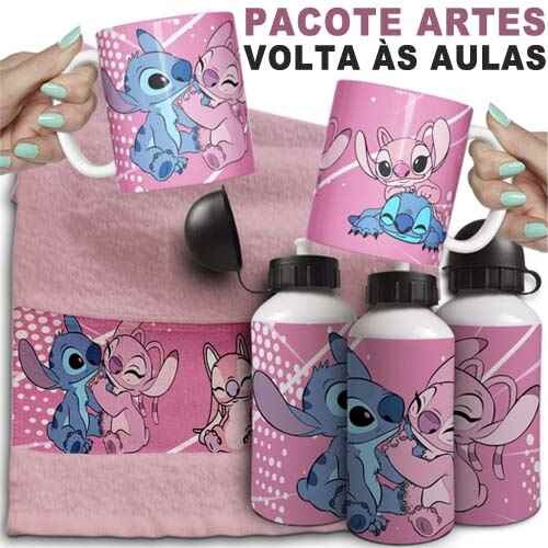 Pack Artes Volta às Aulas Estampas Editável Corel Sublimação
