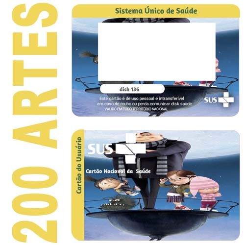 Artes para Personalizar Cartões do Sus Arquivos Png