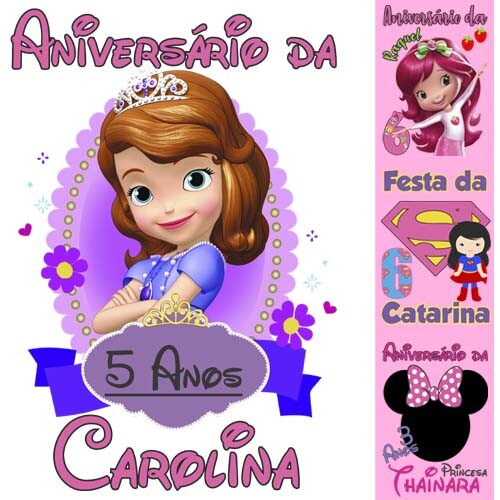 Pacote 25 Artes Camisetas Coleção Aniversário Sublimação