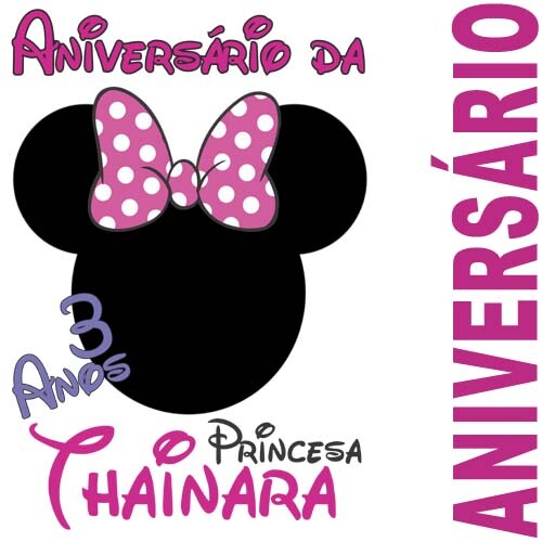 Pacote 25 Artes Camisetas Coleção Aniversário Sublimação