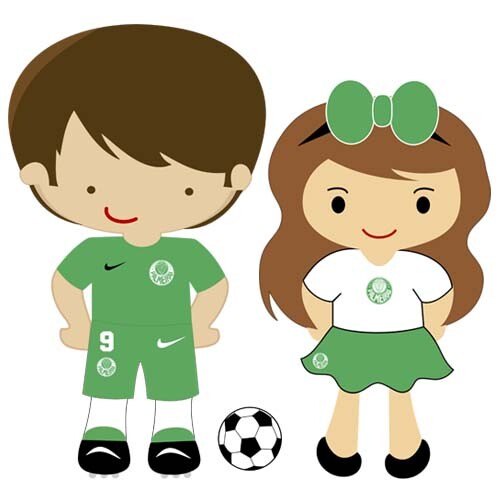 Artes Vetores Bonequinhos Times Tal Pai Futebol Editáveis