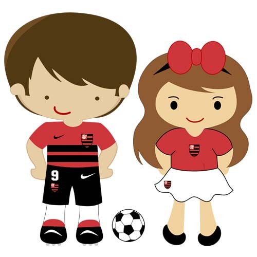 Pacote Artes Vetores Bonequinhos Tal Pai Times Futebol